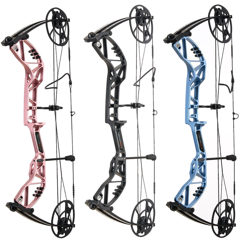 Archery Adults Compound Bow Right Hand CNC Riser Hunting Bow 20-70LBS