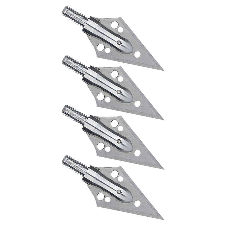 12 Pack Replaceable Broadhead Sharp Arrow Head Tips for 6.25